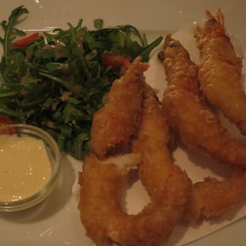 Sessenta - Four large prawn tempura with wasabi mayonnaise - Portuguese Near Me - Lisbon, 11