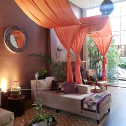 Thai  Massage - Waiting area. There is a temazcal in the back that you can reserve for groups!