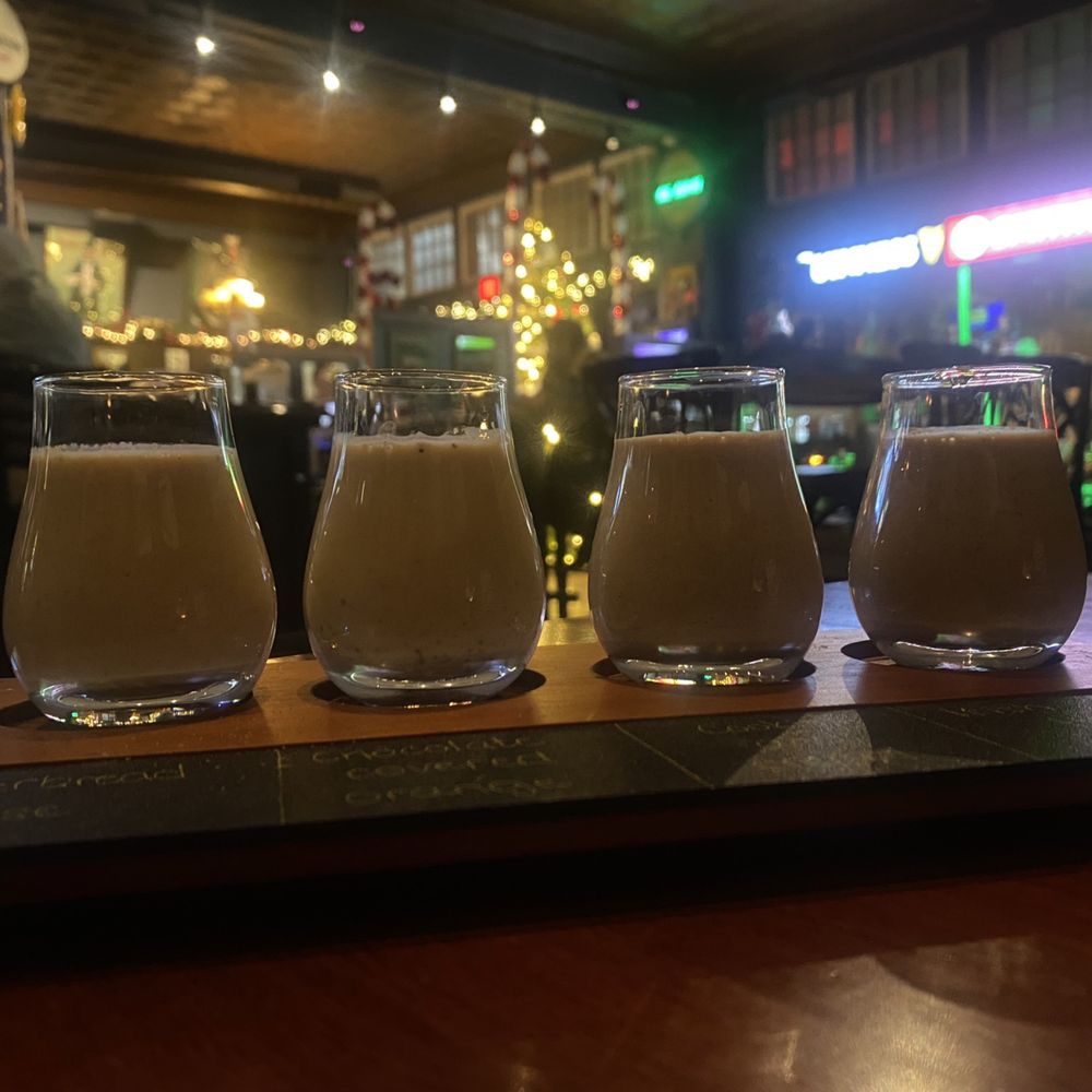 Cannon's Corner Irish Pub - Egg nog flight - Irish Pub Near Me - Dallas, Texas Cannon's Corner Irish Pub - Egg nog flight - Irish Pub Near Me - Dallas, Texas