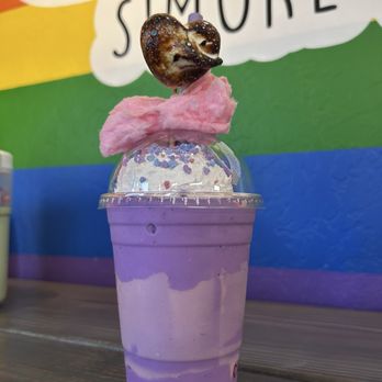 Toasted Mallow - Cotton candy milkshake - Desserts Near Me - Gilbert, Arizona Toasted Mallow - Cotton candy milkshake - Desserts Near Me - Gilbert, Arizona