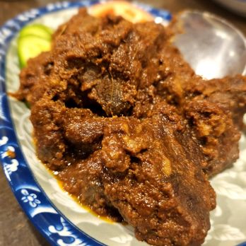 Malay Restaurant - Beef Rendang. Best of the dry versions in the city. Outstanding - Malaysian Near Me - Flushing, New York