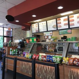 the inside of a subway restaurant the inside of a subway restaurant