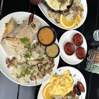 Plums Cafe - Wrap, TWO EGGS ANY STYLE,SHIRRED EGGS - Breakfast & Brunch Near Me - Costa Mesa, California Plums Cafe - Wrap, TWO EGGS ANY STYLE,SHIRRED EGGS - Breakfast & Brunch Near Me - Costa Mesa, California