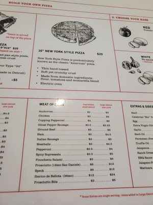 Menu photo 2 Pizaro's Pizza Houston, TX Menu photo 2 Pizaro's Pizza Houston, TX