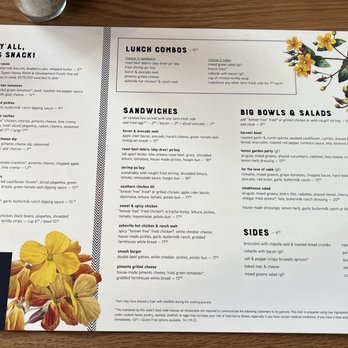 Tupelo Honey Southern Kitchen & Bar - Menu - Southern Near Me - Denver, Colorado Tupelo Honey Southern Kitchen & Bar - Menu - Southern Near Me - Denver, Colorado
