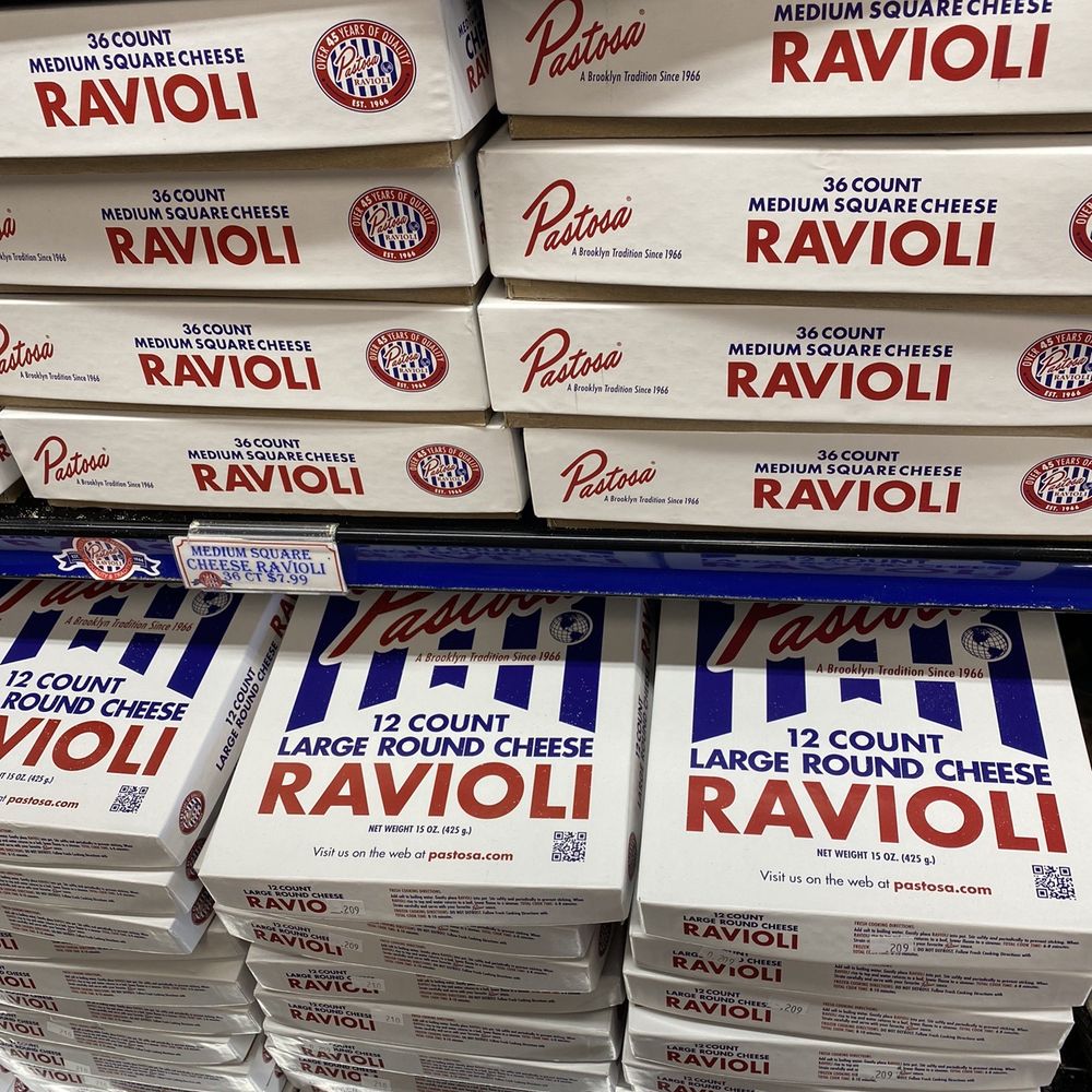 Pastosa Ravioli - stacked boxes of ravioli - Pasta Shops Near Me - Florham Park, New Jersey Pastosa Ravioli - stacked boxes of ravioli - Pasta Shops Near Me - Florham Park, New Jersey