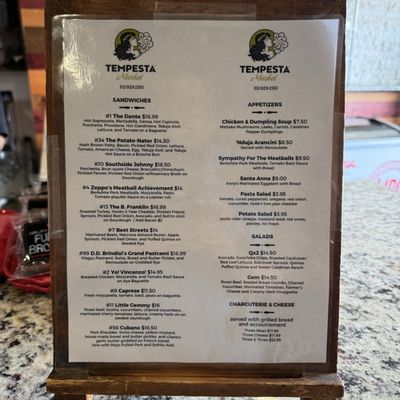 Menu photo 1 Tempesta Market Chicago, IL Menu photo 1 Tempesta Market Chicago, IL