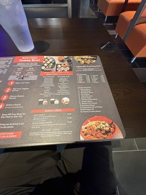 Menu photo 2 Kung Fu Bowl Brownsburg, IN