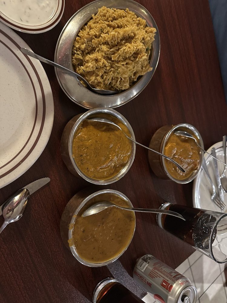 Food from Mantra Indian Cuisine & Spirits
