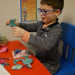 Pace Pediatric Therapy - Working on fine motor skills with occupational therapy
