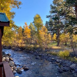 Enjoying the sounds of the river. Enjoying the sounds of the river.