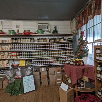 Good Earth Peanut - shelves of peanut butter and other products - Specialty Food Near Me - Skippers, Virginia