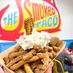 The Smoked Taco - Churro Fries with Cookie Butter