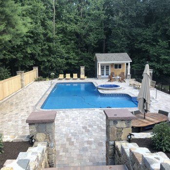 Mota's Construction - Pool view - Masonry/Concrete Near Me - Coventry, Rhode Island