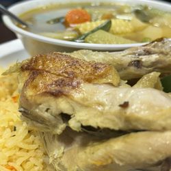 Los Platanares - Sopa de gallina India. DELICIOSO