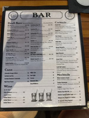 Menu photo 2 Craft Hall Philadelphia, PA Menu photo 2 Craft Hall Philadelphia, PA