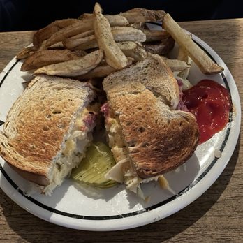 Waxy O'Connor's - Rueben Sandwich with fries - Irish Near Me - San Antonio, Texas Waxy O'Connor's - Rueben Sandwich with fries - Irish Near Me - San Antonio, Texas