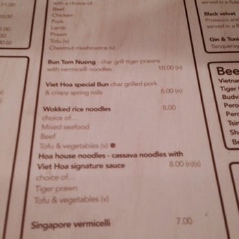 Viet Hoa Cafe - Menu 2 - Vietnamese Near Me - London, XGL Viet Hoa Cafe - Menu 2 - Vietnamese Near Me - London, XGL