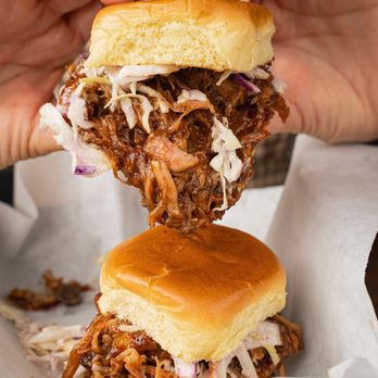 Frisella's Roastery - BBQ Pork Sliders. - Barbeque Near Me - Glendora, California Frisella's Roastery - BBQ Pork Sliders. - Barbeque Near Me - Glendora, California