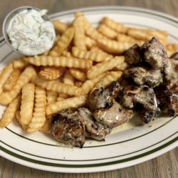 Family Corner Restaurant - Souvlaki Plate