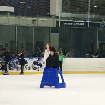Chilled Ponds - The dangerous blue thing. Watch out. They will run into you - Skating Rinks Near Me - Chesapeake, Virginia