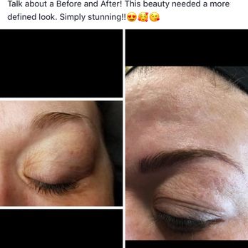Bellami Brows - Stunning before and after - Permanent Makeup Near Me - West Chester Township, Ohio