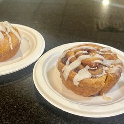 Holiday Inn Express & Suites Rogers - The best cinnamon rolls ever.