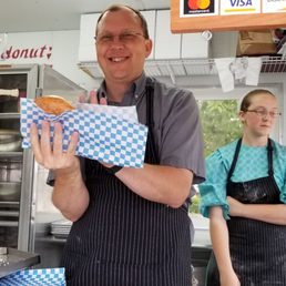 Enjoy warm, fresh, wholesome donuts from Grammy's Donuts. James loves to serve you!
