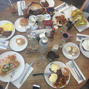 Original Pancake House - Our table of food for 6! - Breakfast & Brunch Near Me - Edgewater, New Jersey Original Pancake House - Our table of food for 6! - Breakfast & Brunch Near Me - Edgewater, New Jersey