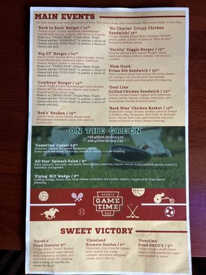 Menu photo 3 Game Time Sports Bar Groton, CT Menu photo 3 Game Time Sports Bar Groton, CT