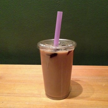 Asha Tea House - Hojicha Latte With Almond Milk & Grass Jelly - Tea Rooms Near Me - Berkeley, California Asha Tea House - Hojicha Latte With Almond Milk & Grass Jelly - Tea Rooms Near Me - Berkeley, California