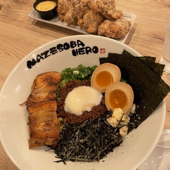 Mazesoba Hero - Champion Mazesoba  Karaage Fried Chicken - Ramen Near Me - Walnut, California