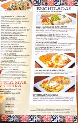 Menu photo 1 Mexico Lindo KC Kansas City, MO