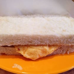 Luncheon meat and egg sandwich is always my pick on every faithful trip - $5/serving.