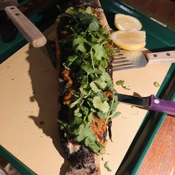 Laser Wolf - Whole Branzino w/ Ginger & Tomato.... For 2 ...You will not be disappointed - Middle Eastern Near Me - Brooklyn, New York