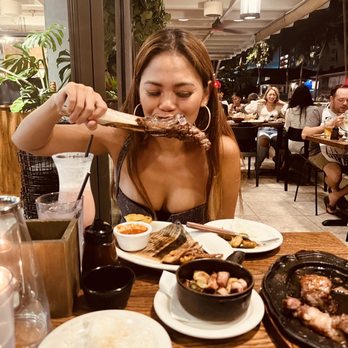 Aloha Steak House - Calamari, tomahawk steak. - Steakhouses Near Me - Honolulu, Hawaii