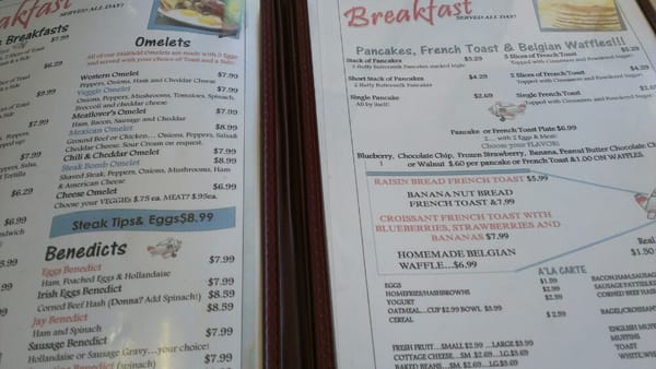 Menu photo 4 Midfield Cafe Nashua, NH