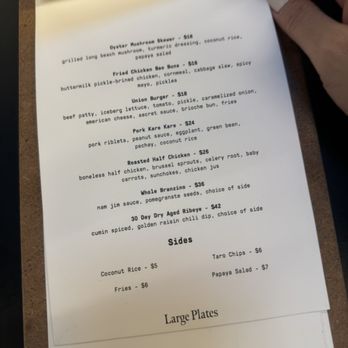 Union - Large plates menu -@tinah - Asian Fusion Near Me - Long Beach, California Union - Large plates menu -@tinah - Asian Fusion Near Me - Long Beach, California