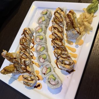 Sashimi Fusion - Chicken Tempura Roll California Roll - Sushi Bars Near Me - Davenport, Florida Sashimi Fusion - Chicken Tempura Roll California Roll - Sushi Bars Near Me - Davenport, Florida