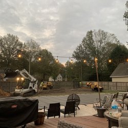 Aubrey's Tree Service & Landscaping - Clean up in progress