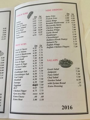 Menu photo 6 Ogunquit House of Pizza Ogunquit, ME