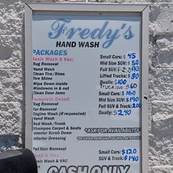 Fredy's Hand Wash And Detail