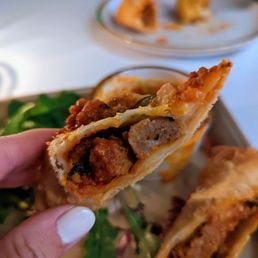 Bolognese Egg Rolls