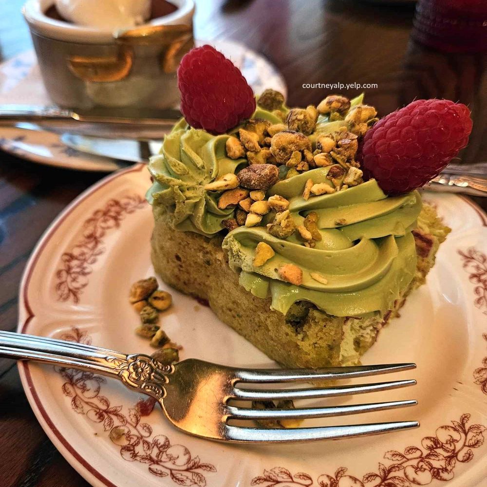 Sfoglina - Downtown - Pistachio Cake ($16) - Italian Near Me - Washington, DC, District of Columbia