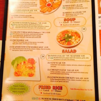 Pac Thai - Menu - Thai Near Me - Forest Grove, Oregon Pac Thai - Menu - Thai Near Me - Forest Grove, Oregon