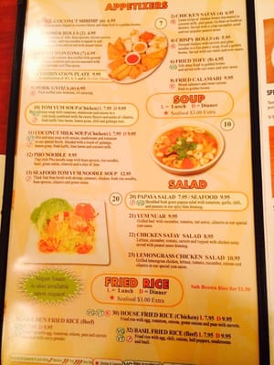 Menu photo 8 Pac Thai Forest Grove, OR