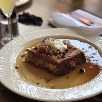 Soco Thornton Park - "Florida" strawberry stuffed French toast ($14) a bit much for one piece of French toast. - Southern Near Me - Orlando, Florida Soco Thornton Park - "Florida" strawberry stuffed French toast ($14) a bit much for one piece of French toast. - Southern Near Me - Orlando, Florida