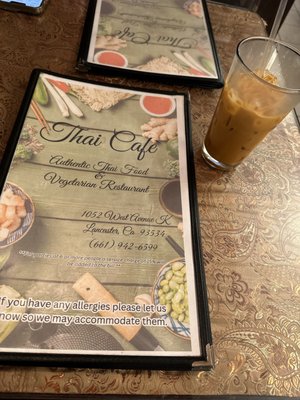 Menu photo 1 Thai Cafe Lancaster, CA Menu photo 1 Thai Cafe Lancaster, CA