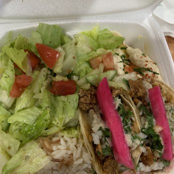 Xtiosu Kitchen - Chicken Shawarma Taco plate - Mediterranean Near Me - Los Angeles, California Xtiosu Kitchen - Chicken Shawarma Taco plate - Mediterranean Near Me - Los Angeles, California