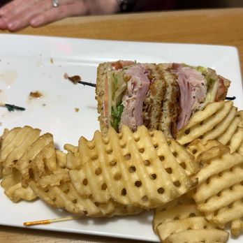 Fitz's Bar & Grill - Half of the clubhouse sand which and Fitz's fries - Bowling Near Me - Eagan, Minnesota